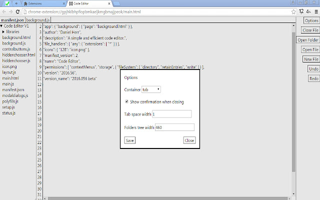 Code Editor from Chrome web store to be run with OffiDocs Chromium online Code Editor from Chrome web store to be run with OffiDocs Chromium online