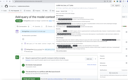 codereview.ollama from Chrome web store to be run with OffiDocs Chromium online codereview.ollama from Chrome web store to be run with OffiDocs Chromium online