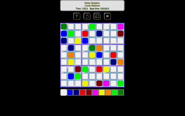 Color Sudoku! from Chrome web store to be run with OffiDocs Chromium online Color Sudoku! from Chrome web store to be run with OffiDocs Chromium online