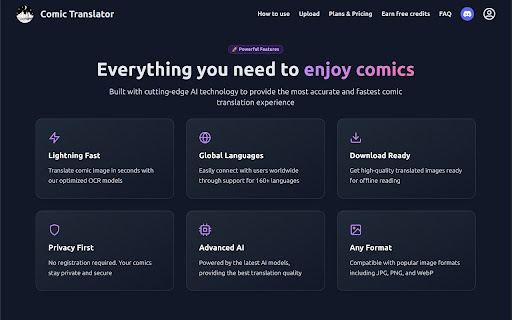 Comic Translator Manga, Manhwa, Manhua translator using AI from Chrome web store to be run with OffiDocs Chromium online Comic Translator Manga, Manhwa, Manhua translator using AI from Chrome web store to be run with OffiDocs Chromium online