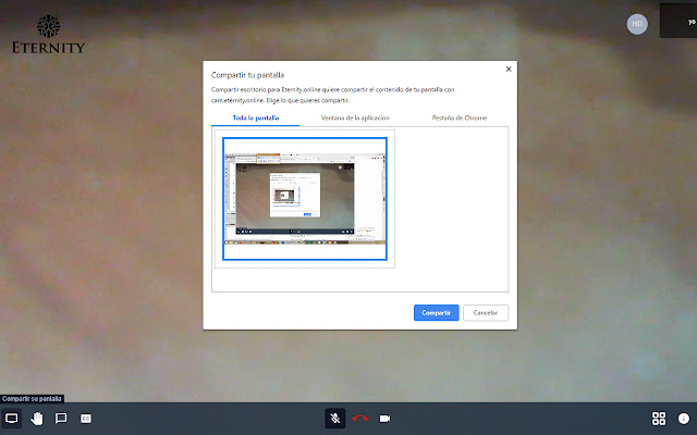 Compartir escritorio para Eternity.online from Chrome web store to be run with OffiDocs Chromium online Compartir escritorio para Eternity.online from Chrome web store to be run with OffiDocs Chromium online