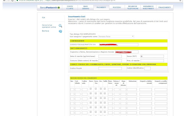 Copia F24 sem. in Poste.it from Chrome web store to be run with OffiDocs Chromium online Copia F24 sem. in Poste.it from Chrome web store to be run with OffiDocs Chromium online