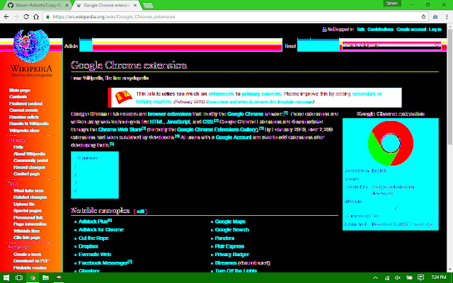 Crazy Page from Chrome web store to be run with OffiDocs Chromium online Crazy Page from Chrome web store to be run with OffiDocs Chromium online