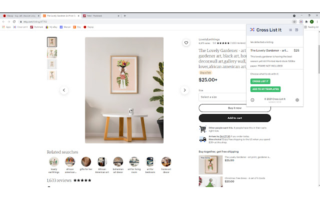 Cross List It from Chrome web store to be run with OffiDocs Chromium online Cross List It from Chrome web store to be run with OffiDocs Chromium online