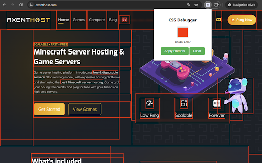 CSS Debugger from Chrome web store to be run with OffiDocs Chromium online CSS Debugger from Chrome web store to be run with OffiDocs Chromium online
