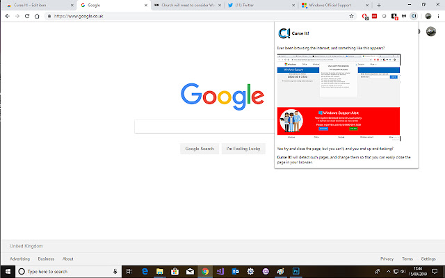 Curse It! from Chrome web store to be run with OffiDocs Chromium online Curse It! from Chrome web store to be run with OffiDocs Chromium online