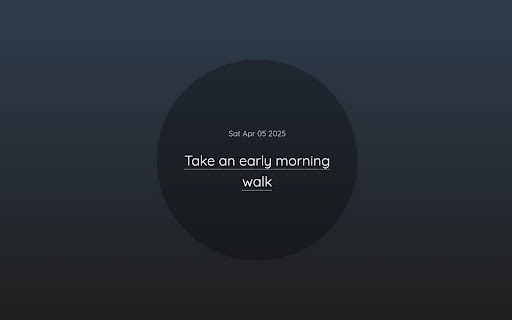 Daily Mindful Prompt from Chrome web store to be run with OffiDocs Chromium online Daily Mindful Prompt from Chrome web store to be run with OffiDocs Chromium online