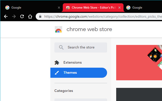 Dark Theme with a hint of red from Chrome web store to be run with OffiDocs Chromium online Dark Theme with a hint of red from Chrome web store to be run with OffiDocs Chromium online