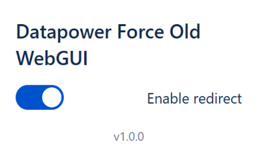 Datapower Force Old WebGUI from Chrome web store to be run with OffiDocs Chromium online Datapower Force Old WebGUI from Chrome web store to be run with OffiDocs Chromium online