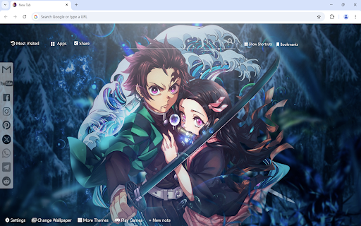 Demon Slayer Tanjiro Wallpaper from Chrome web store to be run with OffiDocs Chromium online Demon Slayer Tanjiro Wallpaper from Chrome web store to be run with OffiDocs Chromium online
