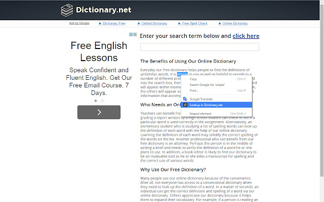 Dictionary.net Extension from Chrome web store to be run with OffiDocs Chromium online Dictionary.net Extension from Chrome web store to be run with OffiDocs Chromium online