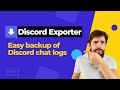 Discord Exporter Backup discord chat logs from Chrome web store to be run with OffiDocs Chromium online Discord Exporter Backup discord chat logs from Chrome web store to be run with OffiDocs Chromium online