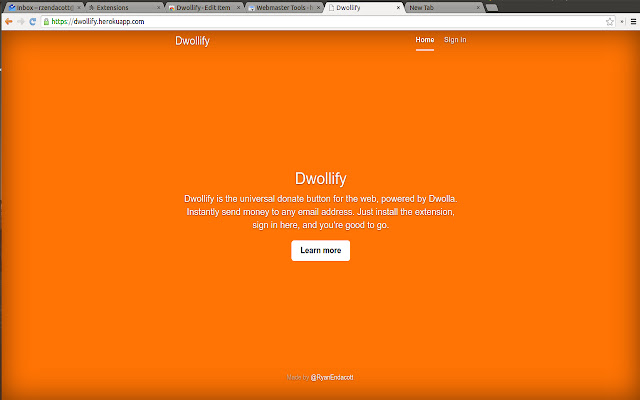Dwollify from Chrome web store to be run with OffiDocs Chromium online Dwollify from Chrome web store to be run with OffiDocs Chromium online