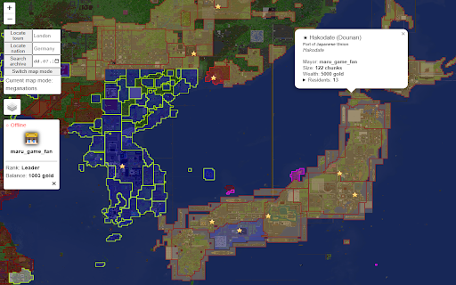EarthMC Dynmap+ from Chrome web store to be run with OffiDocs Chromium online EarthMC Dynmap+ from Chrome web store to be run with OffiDocs Chromium online