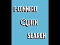 E Commerce Quick Search from Chrome web store to be run with OffiDocs Chromium online E Commerce Quick Search from Chrome web store to be run with OffiDocs Chromium online