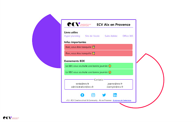 ECV Aix en Provence from Chrome web store to be run with OffiDocs Chromium online ECV Aix en Provence from Chrome web store to be run with OffiDocs Chromium online