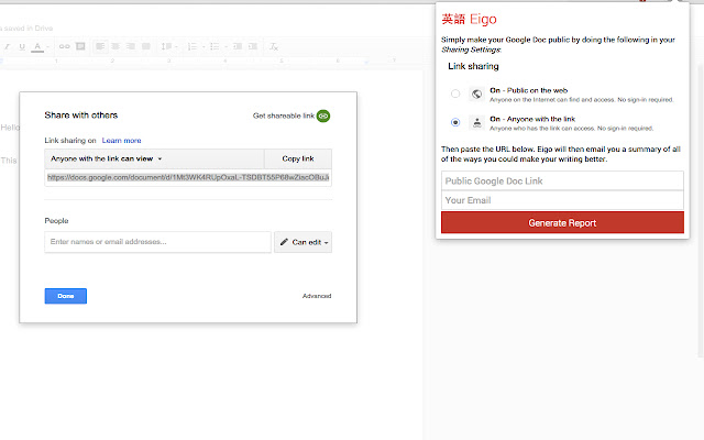 Eigo: Proofread Anything In Seconds from Chrome web store to be run with OffiDocs Chromium online Eigo: Proofread Anything In Seconds from Chrome web store to be run with OffiDocs Chromium online