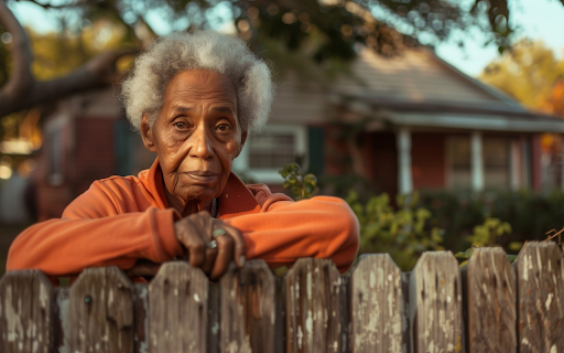 Elderly woman fence from Chrome web store to be run with OffiDocs Chromium online Elderly woman fence from Chrome web store to be run with OffiDocs Chromium online