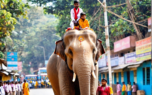 Elephant procession festival from Chrome web store to be run with OffiDocs Chromium online Elephant procession festival from Chrome web store to be run with OffiDocs Chromium online