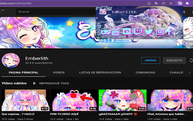 Emberlith VTuber from Chrome web store to be run with OffiDocs Chromium online Emberlith VTuber from Chrome web store to be run with OffiDocs Chromium online