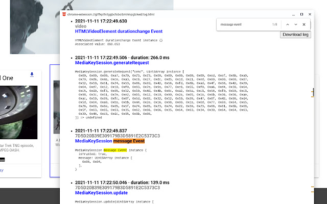 EME Call and Event Logger from Chrome web store to be run with OffiDocs Chromium online EME Call and Event Logger from Chrome web store to be run with OffiDocs Chromium online