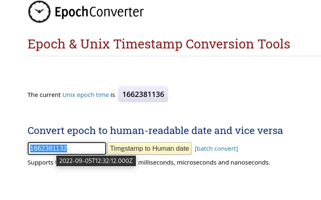 Epoch Converter from Chrome web store to be run with OffiDocs Chromium online Epoch Converter from Chrome web store to be run with OffiDocs Chromium online