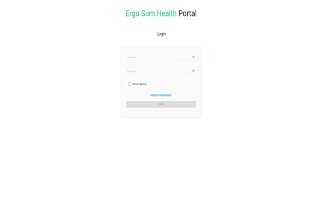Ergo Sum Health Portal from Chrome web store to be run with OffiDocs Chromium online Ergo Sum Health Portal from Chrome web store to be run with OffiDocs Chromium online