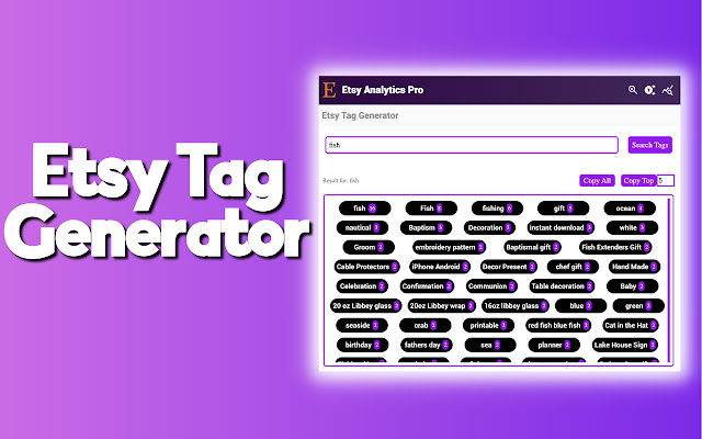 Etsy Analytics Pro from Chrome web store to be run with OffiDocs Chromium online Etsy Analytics Pro from Chrome web store to be run with OffiDocs Chromium online