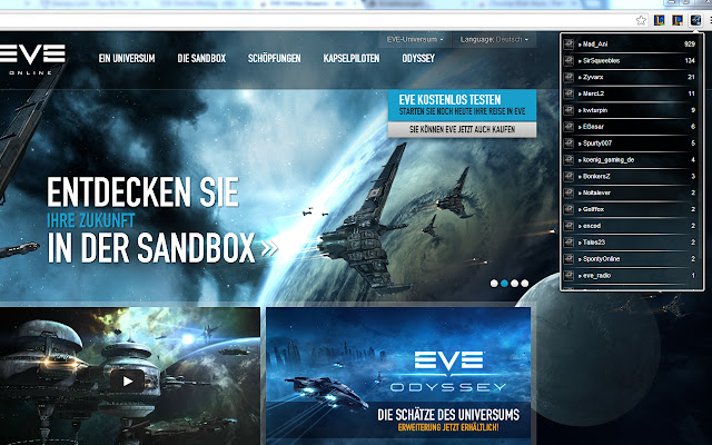 EVE Online Streams from Chrome web store to be run with OffiDocs Chromium online EVE Online Streams from Chrome web store to be run with OffiDocs Chromium online