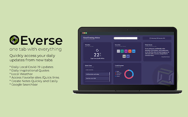 Everse from Chrome web store to be run with OffiDocs Chromium online Everse from Chrome web store to be run with OffiDocs Chromium online