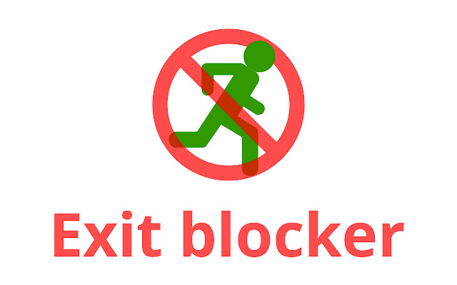 Exit blocker from Chrome web store to be run with OffiDocs Chromium online Exit blocker from Chrome web store to be run with OffiDocs Chromium online