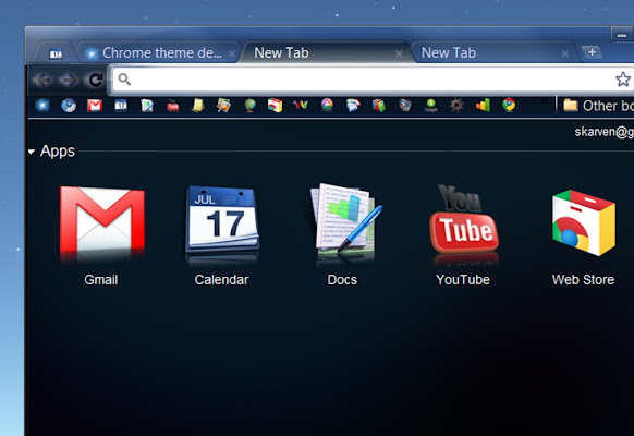 Fade to Black Skin (by Skarv) from Chrome web store to be run with OffiDocs Chromium online Fade to Black Skin (by Skarv) from Chrome web store to be run with OffiDocs Chromium online