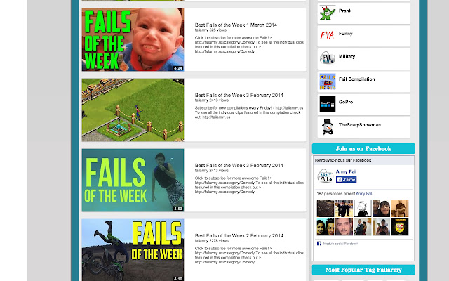 Failarmy from Chrome web store to be run with OffiDocs Chromium online Failarmy from Chrome web store to be run with OffiDocs Chromium online