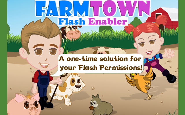 Farmtown Flash Enabler from Chrome web store to be run with OffiDocs Chromium online Farmtown Flash Enabler from Chrome web store to be run with OffiDocs Chromium online