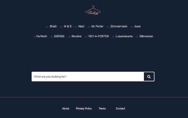 Fashion Searcher from Chrome web store to be run with OffiDocs Chromium online Fashion Searcher from Chrome web store to be run with OffiDocs Chromium online