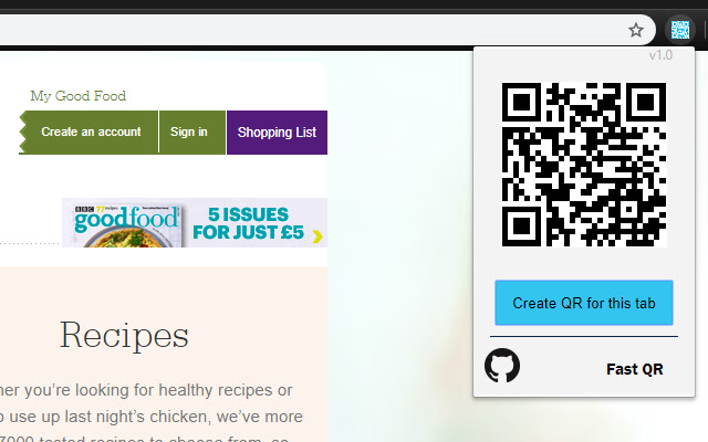 Fast QR from Chrome web store to be run with OffiDocs Chromium online Fast QR from Chrome web store to be run with OffiDocs Chromium online