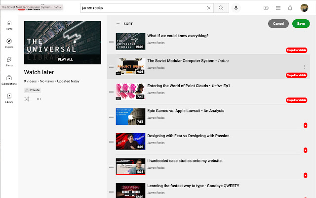 Fast YouTube Playlist Review from Chrome web store to be run with OffiDocs Chromium online Fast YouTube Playlist Review from Chrome web store to be run with OffiDocs Chromium online