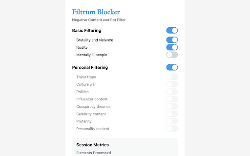 Filtrum from Chrome web store to be run with OffiDocs Chromium online Filtrum from Chrome web store to be run with OffiDocs Chromium online
