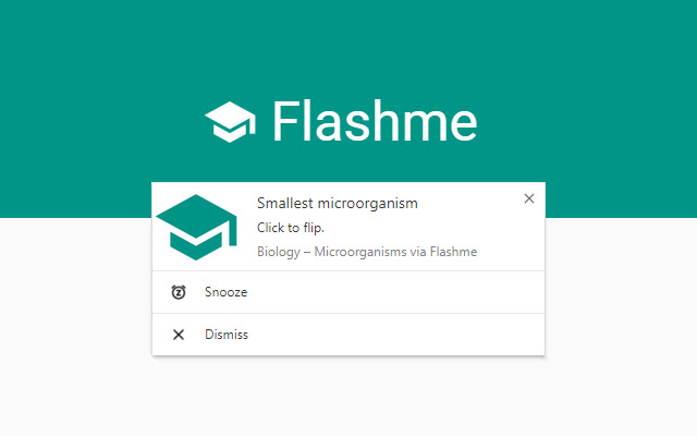 Flashme from Chrome web store to be run with OffiDocs Chromium online Flashme from Chrome web store to be run with OffiDocs Chromium online