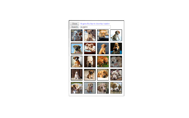 Flickr Photo Search from Chrome web store to be run with OffiDocs Chromium online Flickr Photo Search from Chrome web store to be run with OffiDocs Chromium online