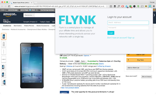 Flynk from Chrome web store to be run with OffiDocs Chromium online Flynk from Chrome web store to be run with OffiDocs Chromium online