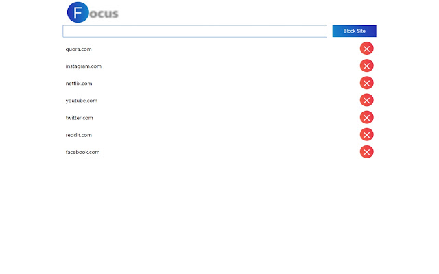 Focus App from Chrome web store to be run with OffiDocs Chromium online Focus App from Chrome web store to be run with OffiDocs Chromium online