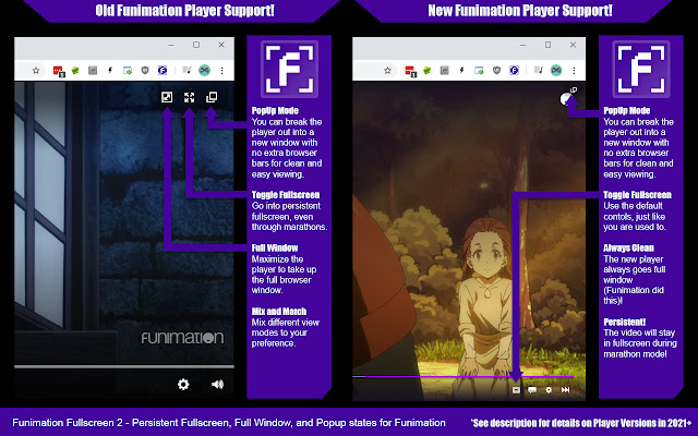 Funimation Fullscreen from Chrome web store to be run with OffiDocs Chromium online Funimation Fullscreen from Chrome web store to be run with OffiDocs Chromium online