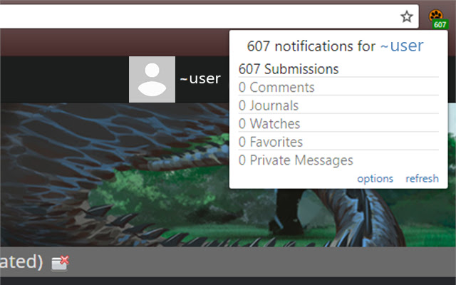 FurAffinity Message Notifier from Chrome web store to be run with OffiDocs Chromium online FurAffinity Message Notifier from Chrome web store to be run with OffiDocs Chromium online