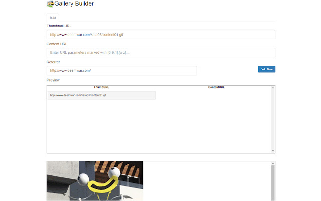Gallery Builder from Chrome web store to be run with OffiDocs Chromium online Gallery Builder from Chrome web store to be run with OffiDocs Chromium online