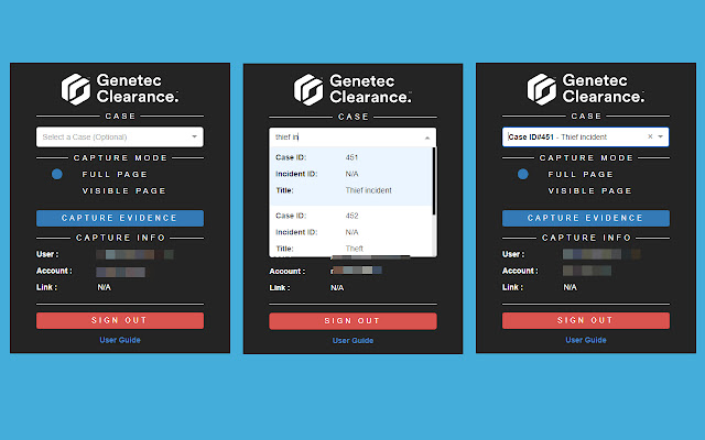 Genetec Clearance Capture from Chrome web store to be run with OffiDocs Chromium online Genetec Clearance Capture from Chrome web store to be run with OffiDocs Chromium online