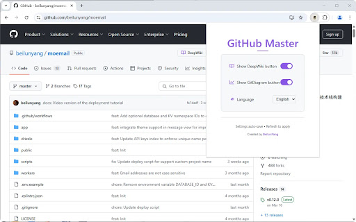 GitHub Master from Chrome web store to be run with OffiDocs Chromium online GitHub Master from Chrome web store to be run with OffiDocs Chromium online