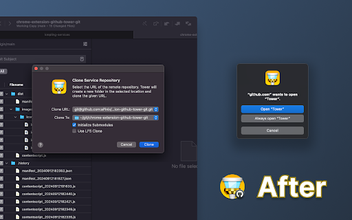 GitHub Open in Tower from Chrome web store to be run with OffiDocs Chromium online GitHub Open in Tower from Chrome web store to be run with OffiDocs Chromium online