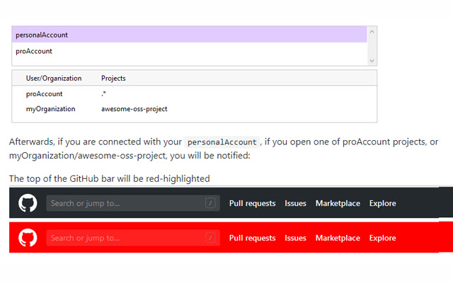 GitHub Wrong Account Alert from Chrome web store to be run with OffiDocs Chromium online GitHub Wrong Account Alert from Chrome web store to be run with OffiDocs Chromium online