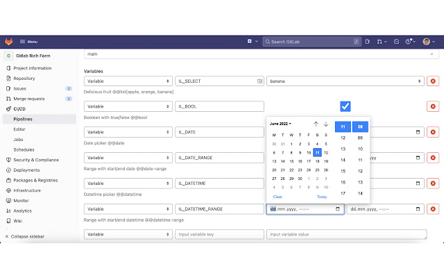 GitLab Rich Form from Chrome web store to be run with OffiDocs Chromium online GitLab Rich Form from Chrome web store to be run with OffiDocs Chromium online